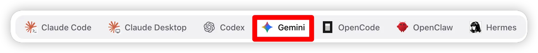 供应商选择中转站预设或自定义(Gemini)